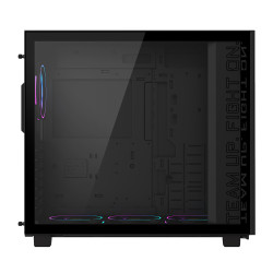 GIGABYTE GB-AC400G C400, Midi Tower, PC, Negro, ATX, micro ATX, Mini-ITX, Vidrio, Plástico, Acero, Juego 2