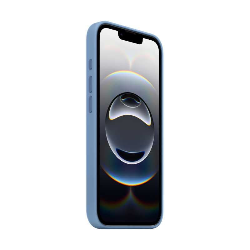Apple MD3Q4ZM/A Funda de silicona para el iPhone 16e - Azul invierno, Funda, Apple, iPhone 16e, 15,5 cm (6.1"), Azul