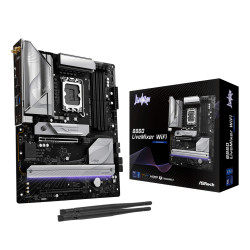 Asrock 90-MXBQV-A0UAYZ B860 LiveMixer WiFi, Intel, LGA 1851 (Socket V1), Intel Core Ultra (Series 2), LGA 1851, DDR5-SDRAM, 256