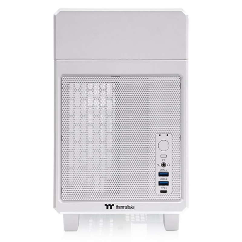 Thermaltake CA-11A-00S6NN-00 TR100, Mini Tower, PC, Blanco, Mini-ITX, SPCC, Acero, 6,8 cm