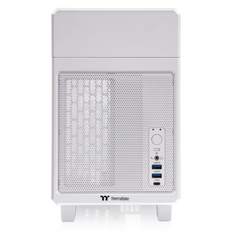 Thermaltake CA-11A-00S6NN-00 TR100, Mini Tower, PC, Blanco, Mini-ITX, SPCC, Acero, 6,8 cm