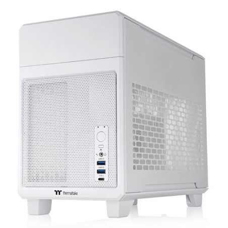 Thermaltake CA-11A-00S6NN-00 TR100, Mini Tower, PC, Blanco, Mini-ITX, SPCC, Acero, 6,8 cm