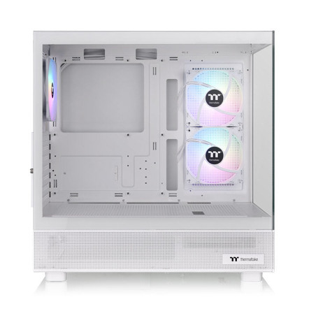 Thermaltake CA-1Y7-00M6WN-01 View 270 Plus TG ARGB Snow, Midi Tower, PC, Blanco, ATX, EATX, micro ATX, Mini-ITX, SPCC, Vidrio