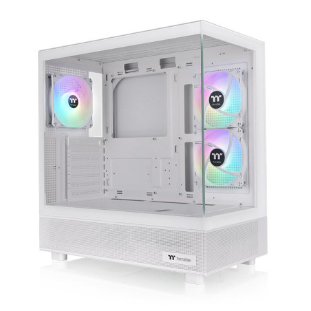 Thermaltake CA-1Y7-00M6WN-01 View 270 Plus TG ARGB Snow, Midi Tower, PC, Blanco, ATX, EATX, micro ATX, Mini-ITX, SPCC, Vidrio