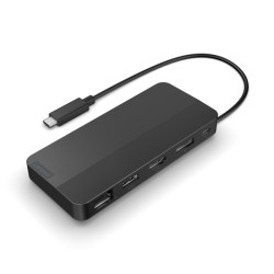 Lenovo 40B90000WW 40B90000WW, Alámbrico, USB 3.2 Gen 1 (3.1 Gen 1) Type-C, 1000 Mbit/s, Negro, Eclipse Black, 4K Ultra HD