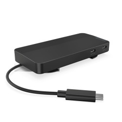 Lenovo 40B90000WW 40B90000WW, Alámbrico, USB 3.2 Gen 1 (3.1 Gen 1) Type-C, 1000 Mbit/s, Negro, Eclipse Black, 4K Ultra HD 2