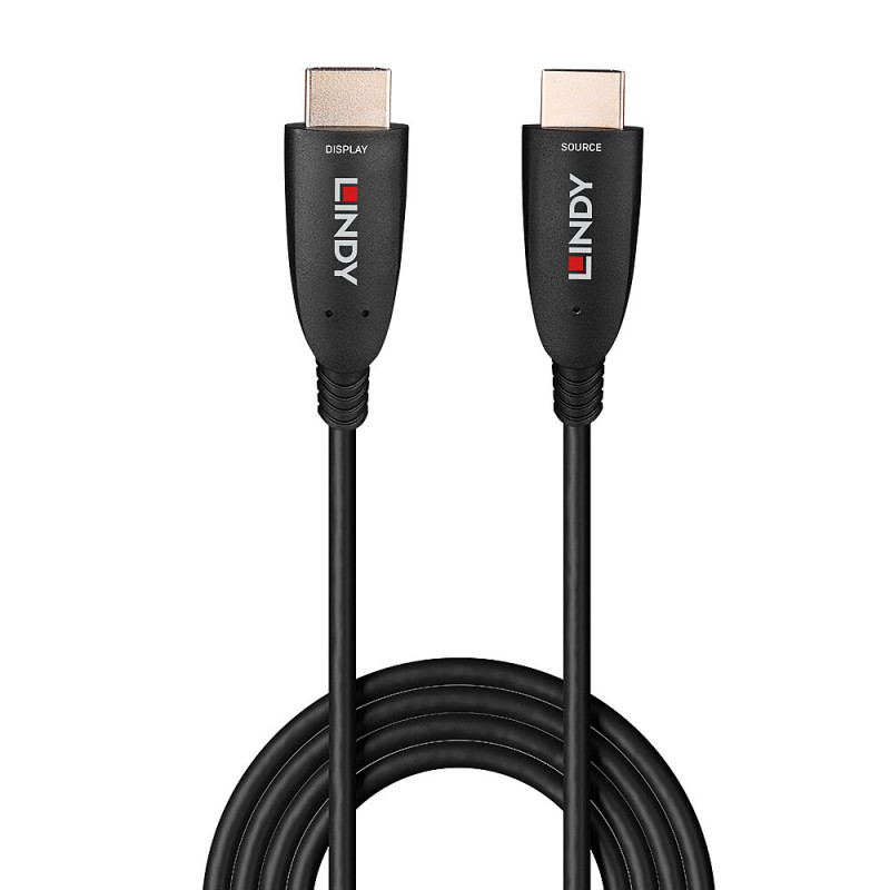 Lindy 38514 38514, 40 m, HDMI tipo A (Estándar), HDMI tipo A (Estándar), 48 Gbit/s, Negro