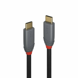 Lindy 36903 36903, 2 m, USB C, USB C, USB 3.2 Gen 2 (3.1 Gen 2), 20 Gbit/s, Negro