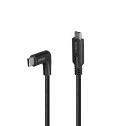 Lindy 32017 32017, 0,5 m, USB C, USB C, USB 3.2 Gen 2 (3.1 Gen 2), 10 Gbit/s, Negro