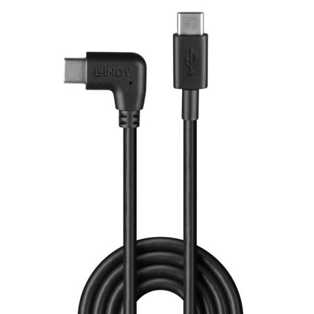 Lindy 32005 32005, 1 m, USB C, USB C, USB 2.0, Negro