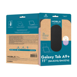 Mobilis 029034 029034, Folio, Samsung, Galaxy Tab A9+ 11" (SM-X210 / SM-X216), 27,9 cm (11"), Altavoces incorporados, 462 g 2