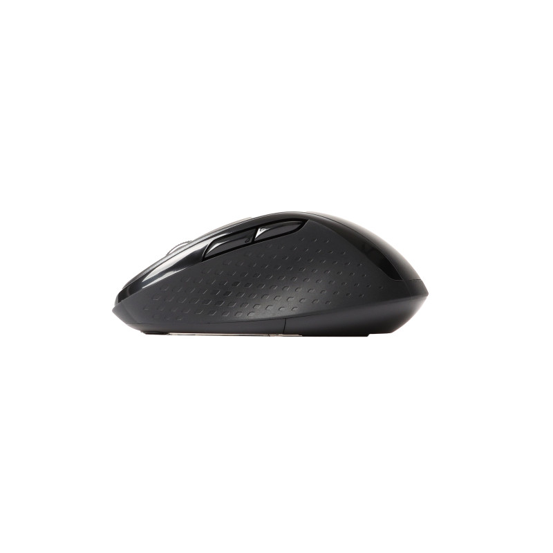 Rapoo 18404 M500 Silent, mano derecha, Óptico, RF Wireless + Bluetooth, 1600 DPI, Negro
