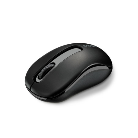 Rapoo 17298 M10 Plus, Ambidextro, Óptico, RF inalámbrico, 1000 DPI, Negro