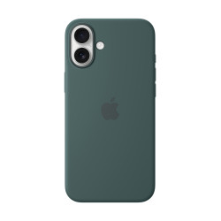 Apple MYYH3ZM/A Funda de silicona con MagSafe para el iPhone 16 Plus - Verde lago, Funda, Apple, iPhone 16 Plus, 17 cm (6.7"),