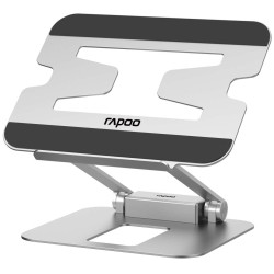 Rapoo 12361 UCS-5001, Soporte para ordenador portátil, Plata, Aluminio, USB 3.2 Gen 1 (3.1 Gen 1) Type-C, USB Tipo C, 5000