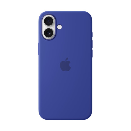 Apple MYYF3ZM/A Funda de silicona con MagSafe para el iPhone 16 Plus - Azul ultramar, Funda, Apple, iPhone 16 Plus, 17 cm