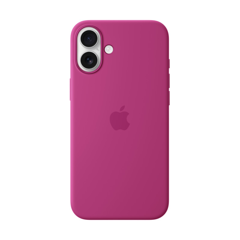 Apple MYYE3ZM/A Funda de silicona con MagSafe para el iPhone 16 Plus - Fucsia, Funda, Apple, iPhone 16 Plus, 17 cm (6.7"),