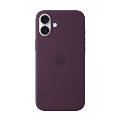 Apple MYYD3ZM/A Funda de silicona con MagSafe para el iPhone 16 Plus - Ciruela, Funda, Apple, iPhone 16 Plus, 17 cm (6.7"),