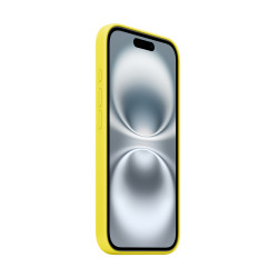 Apple MYY73ZM/A Funda de silicona con MagSafe para el iPhone 16 - Amarillo carambola, Funda, Apple, iPhone 16, 15,5 cm (6.1"),