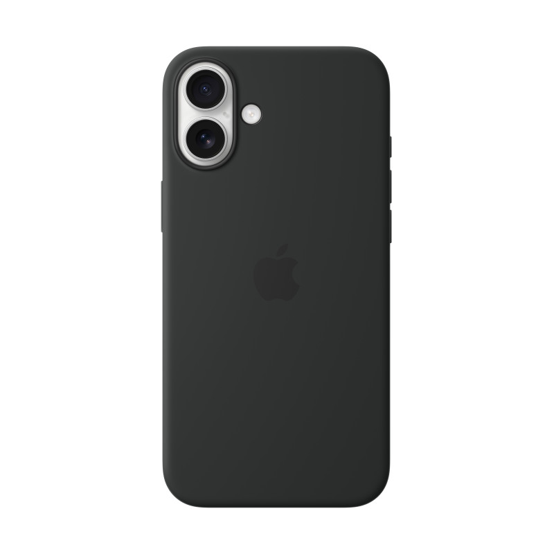Apple MYY93ZM/A Funda de silicona con MagSafe para el iPhone 16 Plus - Negro, Funda, Apple, iPhone 16 Plus, 17 cm (6.7"), Negro