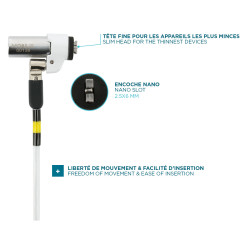 Mobilis 001329 001329, 1,8 m, Llave, Acero, Blanco 2