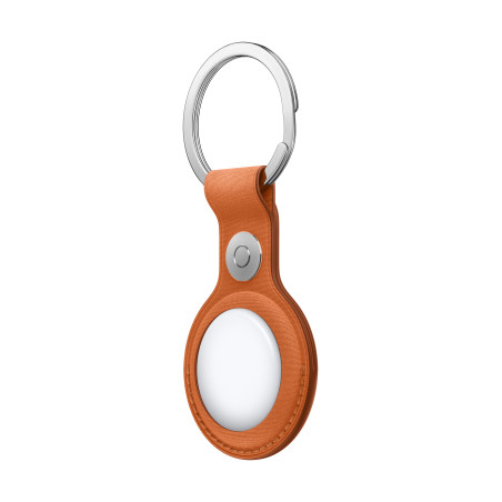 Apple MGFY4ZM/A MGFY4ZM/A, Anillo, Naranja, Apple, Fox Orange, Microtwill, Acero inoxidable, AirTag