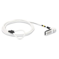 Mobilis 001254 001254, 1,8 m, Cerradura con combinación, Acero, Blanco 2