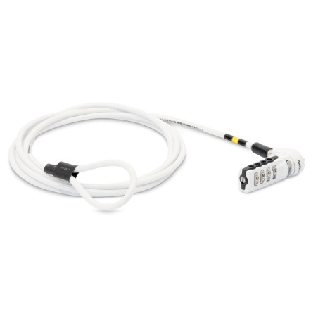 Mobilis 001254 001254, 1,8 m, Cerradura con combinación, Acero, Blanco