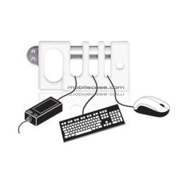 Mobilis 001230 001230, Blanco, Acero, 1 pieza(s)