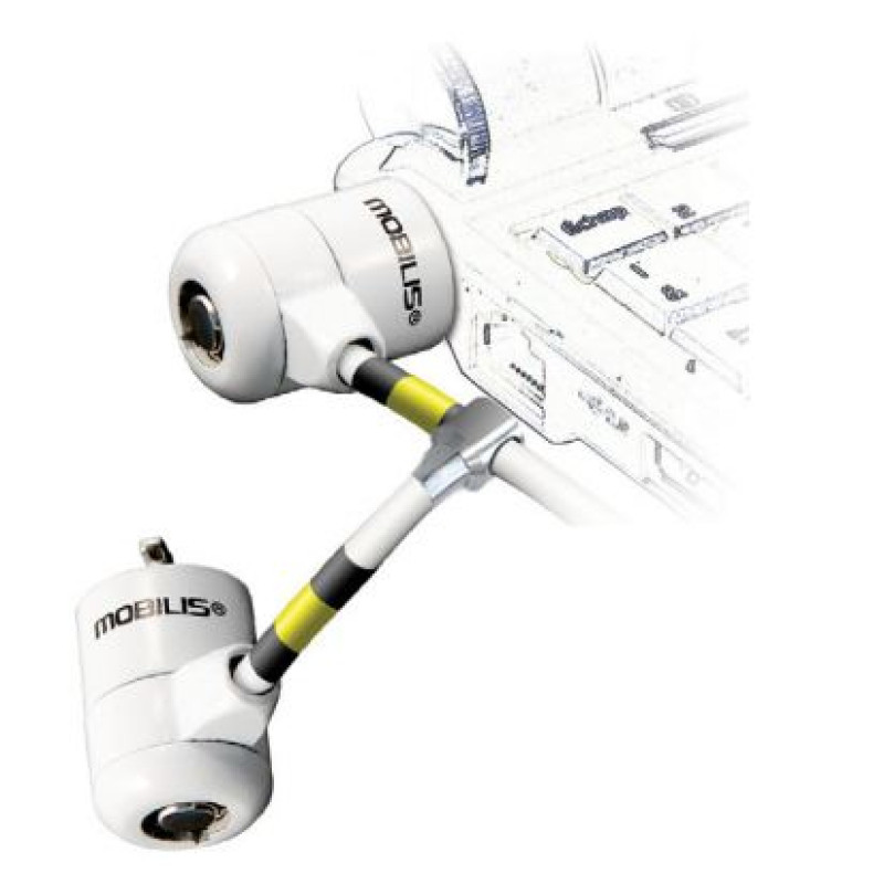 Mobilis 001223 001223, 1,8 m, Llave, Acero, Blanco