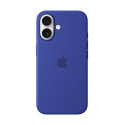 Apple MYY63ZM/A Funda de silicona con MagSafe para el iPhone 16 - Azul ultramar, Funda, Apple, iPhone 16, 15,5 cm (6.1"), Azul 2