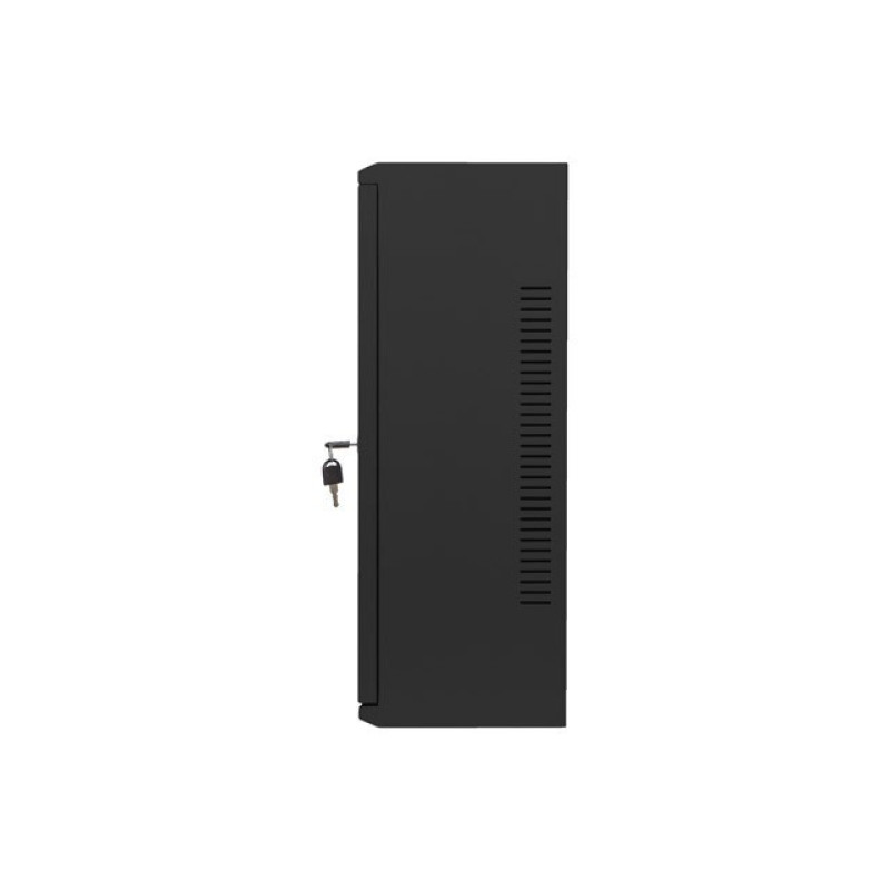 Lanberg WAF1-5203-06-00B WAF1-5203-06-00B, Bastidor de pared, 6U, 60 kg, Bloqueo del teclado, Rieles de rack, 11 kg