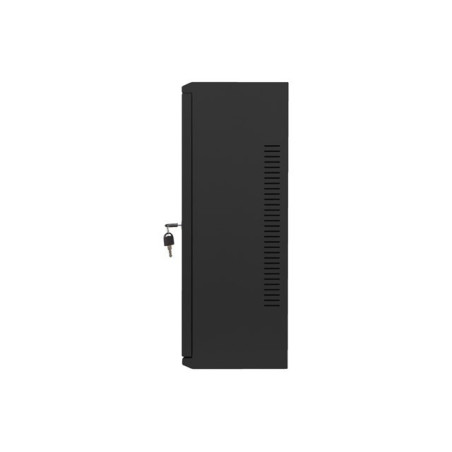 Lanberg WAF1-5203-06-00B WAF1-5203-06-00B, Bastidor de pared, 6U, 60 kg, Bloqueo del teclado, Rieles de rack, 11 kg
