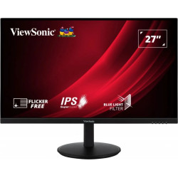 Viewsonic VG2709-2K-MHD-2 VG Series VG2709-2K-MHD-2, 68,6 cm (27"), 2560 x 1440 Pixeles, Quad HD, LED, 4 ms, Negro