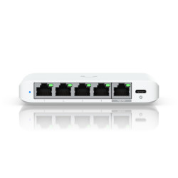 Ubiquiti USW-FLEX-2.5G-5 UniFi Flex Mini 2.5G, Gestionado, 2.5G Ethernet (100/1000/2500), Energía sobre Ethernet (PoE),