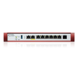 Zyxel USGFLEX100HP-EU0102F USG Flex 100HP, 3 Gbit/s, 750 Mbit/s, 1500 Mbit/s, 550382,5753 h, IKEv2, IPSec, SSL, Alámbrico 2