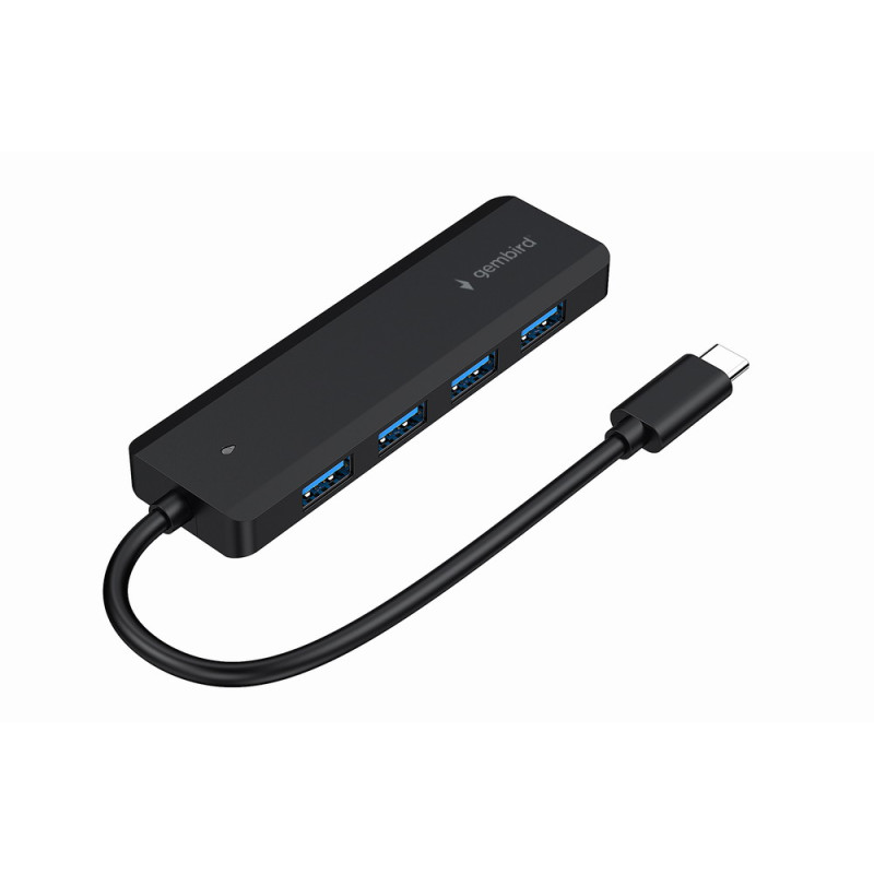 Gembird UHB-CM-U3P4P-01 UHB-CM-U3P4P-01, USB 3.2 Gen 1 (3.1 Gen 1) Type-C, USB 3.2 Gen 1 (3.1 Gen 1) Type-C, Negro, Cable