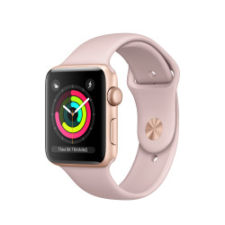 Apple MQL22QL/A Watch Series 3, OLED, Pantalla táctil, 8 GB, Wifi, GPS (satélite), 32,3 g