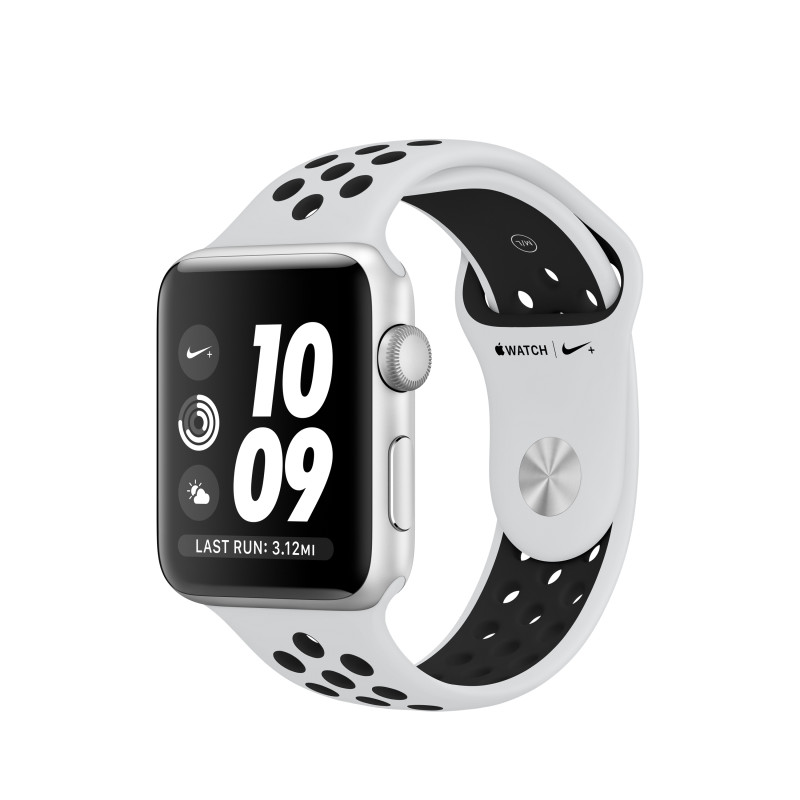Apple MQL32QL/A Watch Nike+, OLED, Pantalla táctil, 8 GB, Wifi, GPS (satélite), 32,3 g