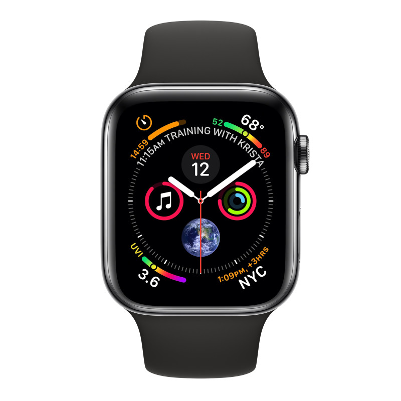 Apple MTVL2TY/A Watch Series 4, OLED, Pantalla táctil, 16 GB, Wifi, GPS (satélite), 39,8 g