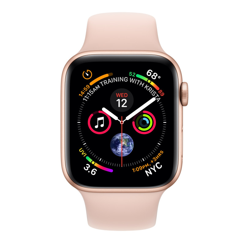 Apple MTVG2TY/A Watch Series 4, OLED, Pantalla táctil, 16 GB, Wifi, GPS (satélite), 30,1 g