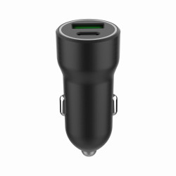 Gembird TA-UC-A2PDQC20-CAR-01 TA-UC-A2PDQC20-CAR-01, Auto, Encendedor de cigarrillos, Negro 2