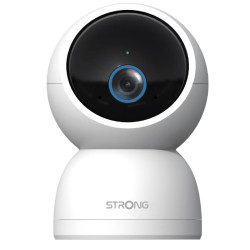 Strong SHC05IR0-W SHC05IR0-W, Cámara de seguridad IP, Interior, Inalámbrico, Techo/Escritorio, Negro, Blanco, Almohadilla