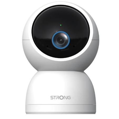 Strong SHC05IR0-W SHC05IR0-W, Cámara de seguridad IP, Interior, Inalámbrico, Techo/Escritorio, Negro, Blanco, Almohadilla