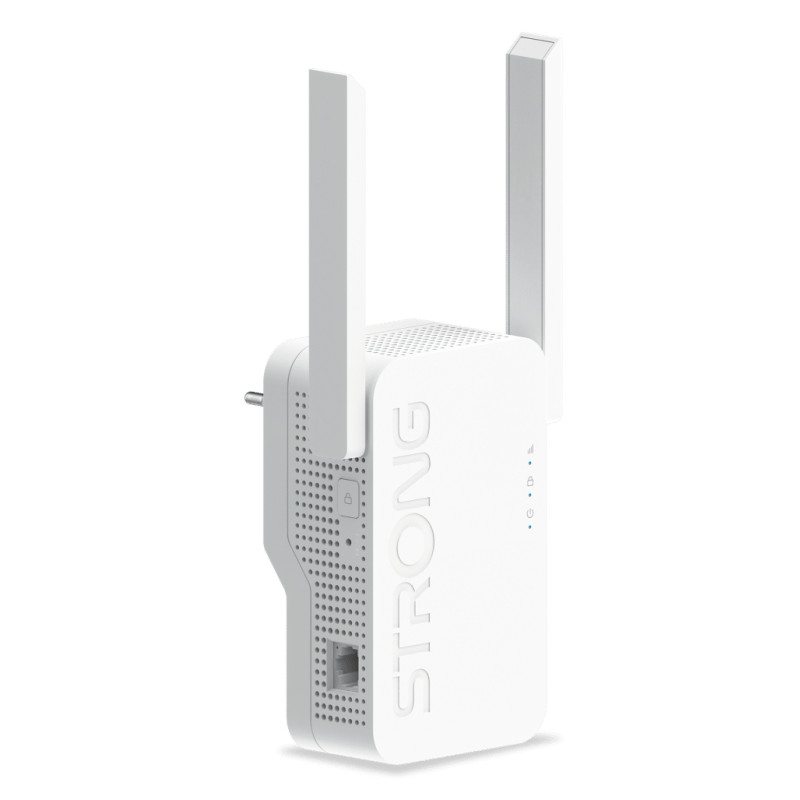 Strong REPEATERAX3000 AX3000, Repetidor de red, 3000 Mbit/s, Wifi, Ethernet, Blanco