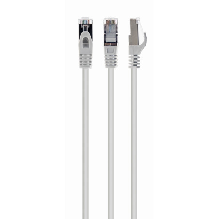 Gembird PP6A-LSZHCU-W-0.5M PP6A-LSZHCU-W-0.5M, 0,5 m, Cat6a, S/FTP (S-STP), RJ-45, RJ-45, Blanco
