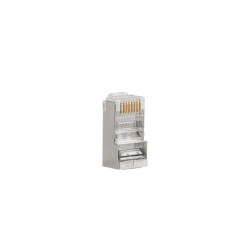 Lanberg PLS-6020EZ PLS-6020EZ, RJ45, Transparente, Macho, Derecho, Plástico, Cat6 2