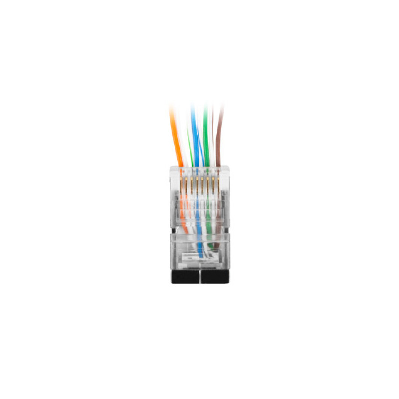 Lanberg PLS-6000EZ PLS-6000EZ, RJ-45, Gris, Cat6, F/UTP (FTP), 100 pieza(s)