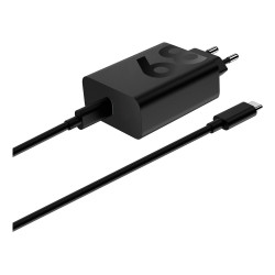 Motorola PG38C06281 TurboPower 68W, Interior, Corriente alterna, 1 m, Negro