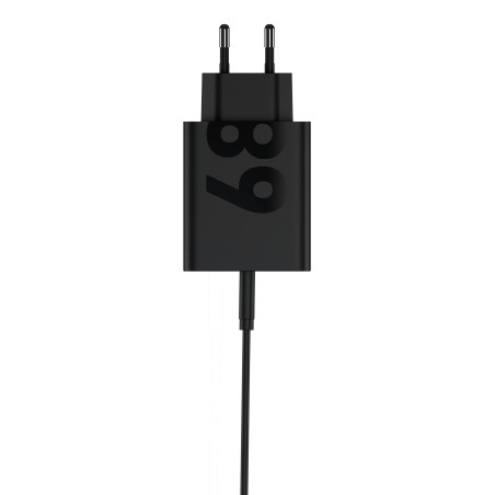 Motorola PG38C06281 TurboPower 68W, Interior, Corriente alterna, 1 m, Negro